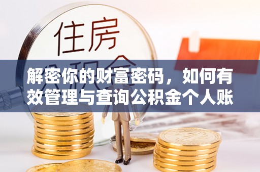南阳解密你的财富密码，如何有效管理与查询公积金个人账户信息