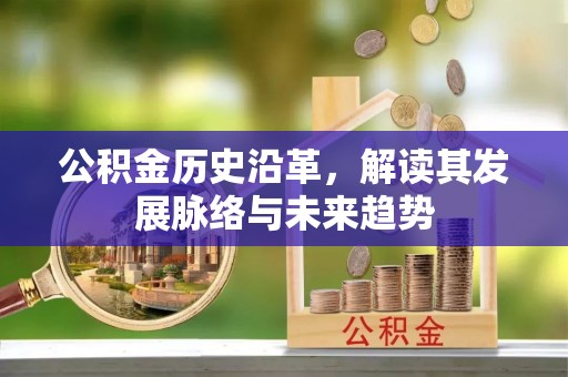 南阳公积金历史沿革，解读其发展脉络与未来趋势