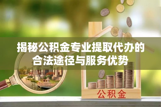 南阳揭秘公积金专业提取代办的合法途径与服务优势