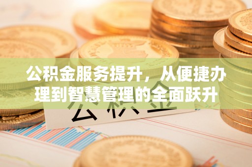 南阳公积金服务提升，从便捷办理到智慧管理的全面跃升