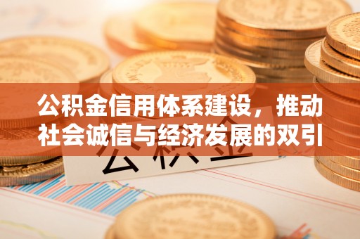 南阳公积金信用体系建设，推动社会诚信与经济发展的双引擎