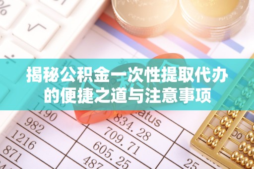 南阳揭秘公积金一次性提取代办的便捷之道与注意事项