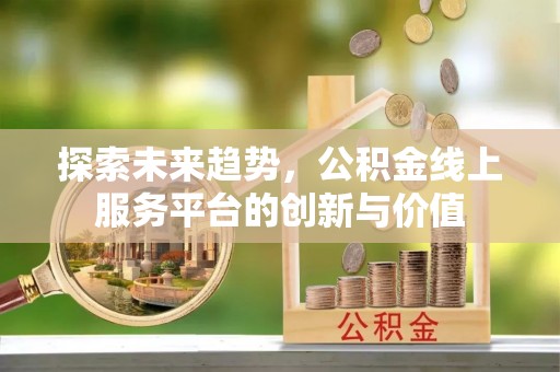 南阳探索未来趋势，公积金线上服务平台的创新与价值