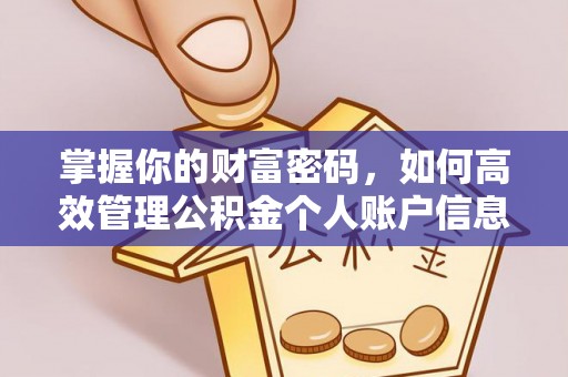 南阳掌握你的财富密码，如何高效管理公积金个人账户信息
