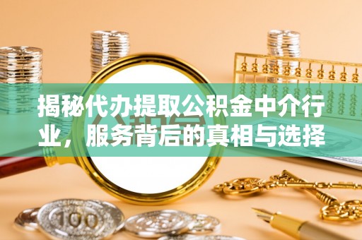 南阳揭秘代办提取公积金中介行业，服务背后的真相与选择指南