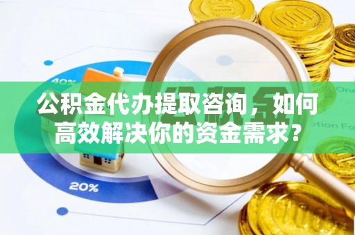 南阳公积金代办提取咨询，如何高效解决你的资金需求？