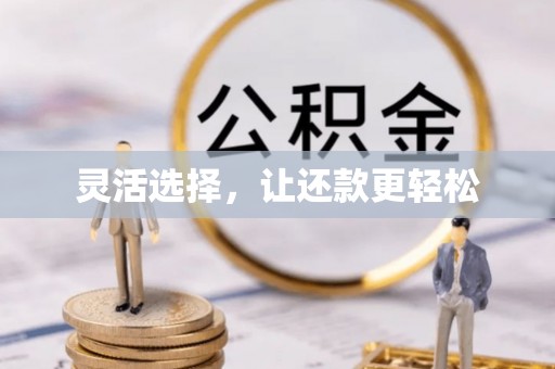 南阳灵活选择，让还款更轻松