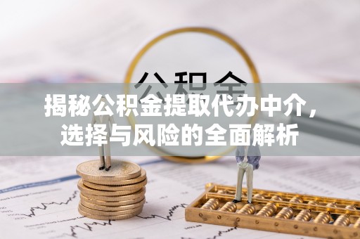 南阳揭秘公积金提取代办中介，选择与风险的全面解析