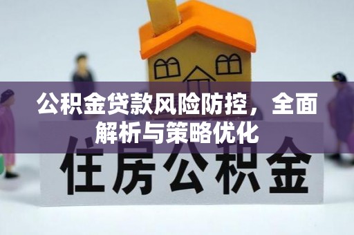 南阳公积金贷款风险防控，全面解析与策略优化