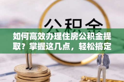 南阳如何高效办理住房公积金提取？掌握这几点，轻松搞定！
