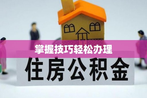 南阳掌握技巧轻松办理