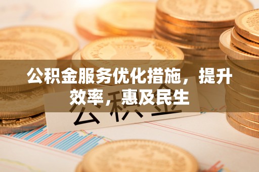 南阳公积金服务优化措施，提升效率，惠及民生