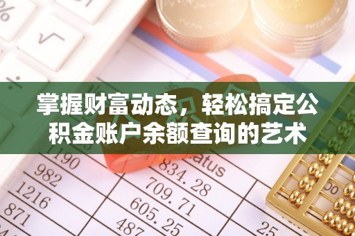 南阳掌握财富动态，轻松搞定公积金账户余额查询的艺术