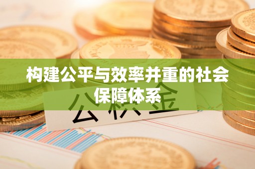 南阳构建公平与效率并重的社会保障体系