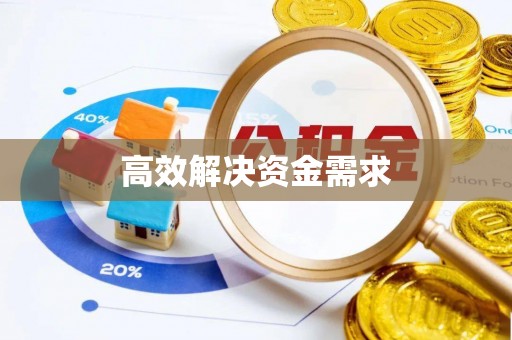 南阳高效解决资金需求