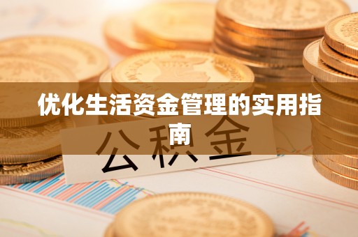 南阳优化生活资金管理的实用指南