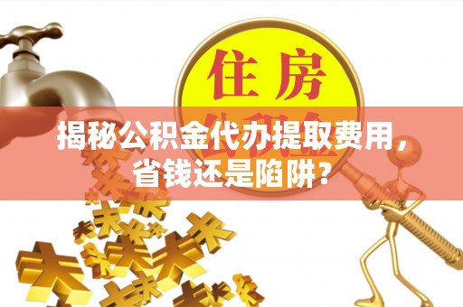 南阳揭秘公积金代办提取费用，省钱还是陷阱？