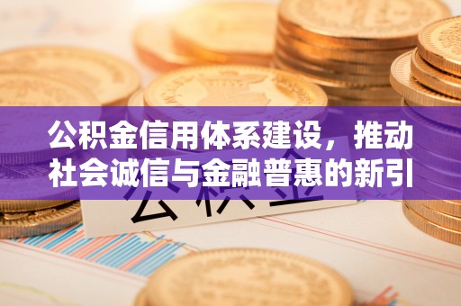 南阳公积金信用体系建设，推动社会诚信与金融普惠的新引擎