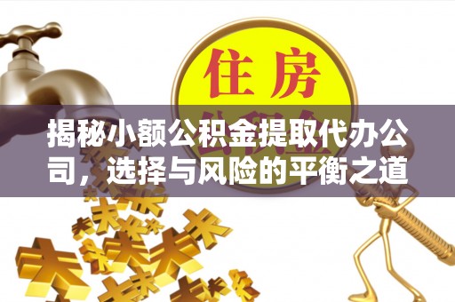 南阳揭秘小额公积金提取代办公司，选择与风险的平衡之道