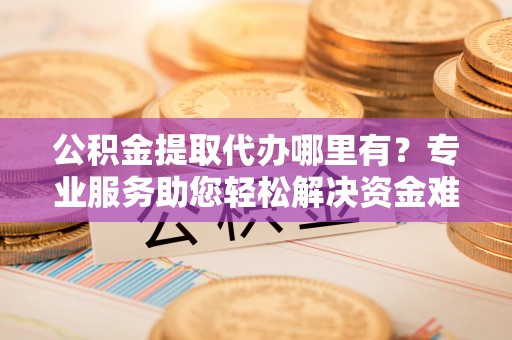 南阳公积金提取代办哪里有？专业服务助您轻松解决资金难题