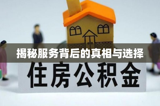 南阳揭秘服务背后的真相与选择