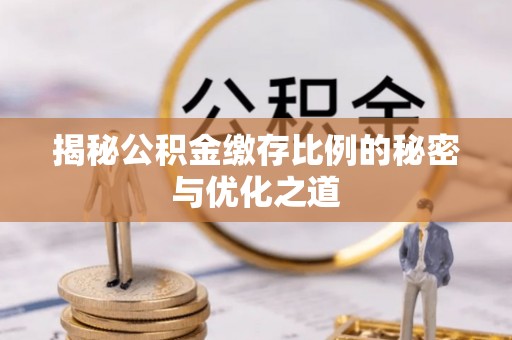 南阳揭秘公积金缴存比例的秘密与优化之道