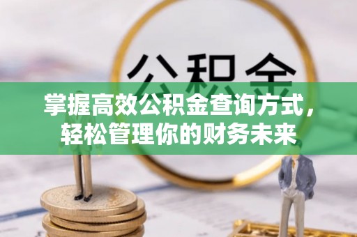 南阳掌握高效公积金查询方式，轻松管理你的财务未来