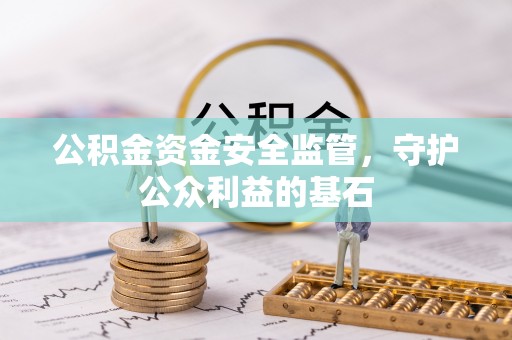 南阳公积金资金安全监管，守护公众利益的基石