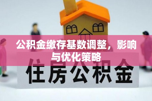 南阳公积金缴存基数调整，影响与优化策略