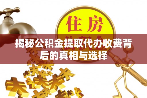 南阳揭秘公积金提取代办收费背后的真相与选择