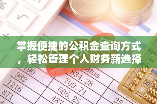 南阳掌握便捷的公积金查询方式，轻松管理个人财务新选择