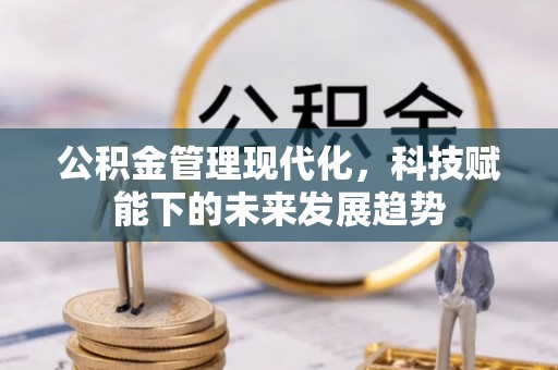 南阳公积金管理现代化，科技赋能下的未来发展趋势