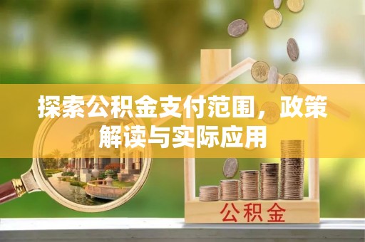 南阳探索公积金支付范围，政策解读与实际应用