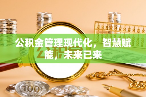 南阳公积金管理现代化，智慧赋能，未来已来