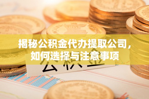 南阳揭秘公积金代办提取公司，如何选择与注意事项