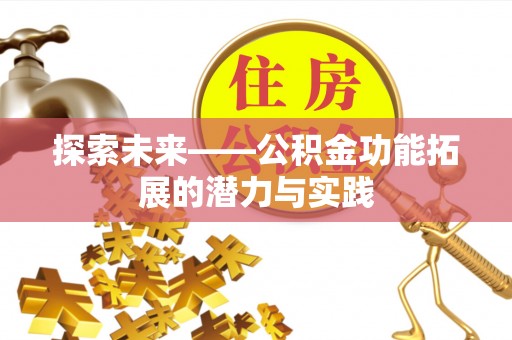 南阳探索未来——公积金功能拓展的潜力与实践