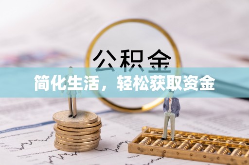 南阳简化生活，轻松获取资金